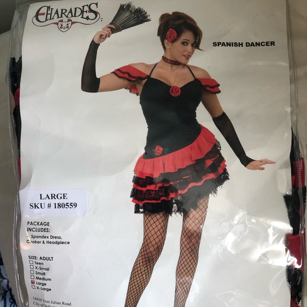 Spanish Dancer Halloween Costume